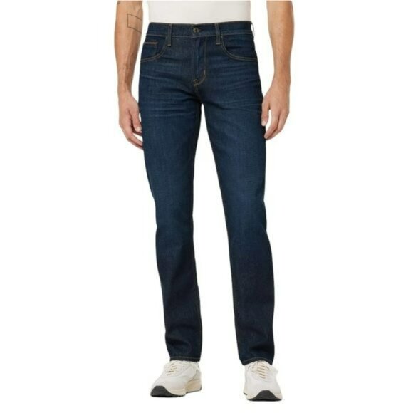 Hudson Mens Byron Straight Zip Fly Jeans 32 Dark Wash Cotton/Polyester - Picture 14 of 14